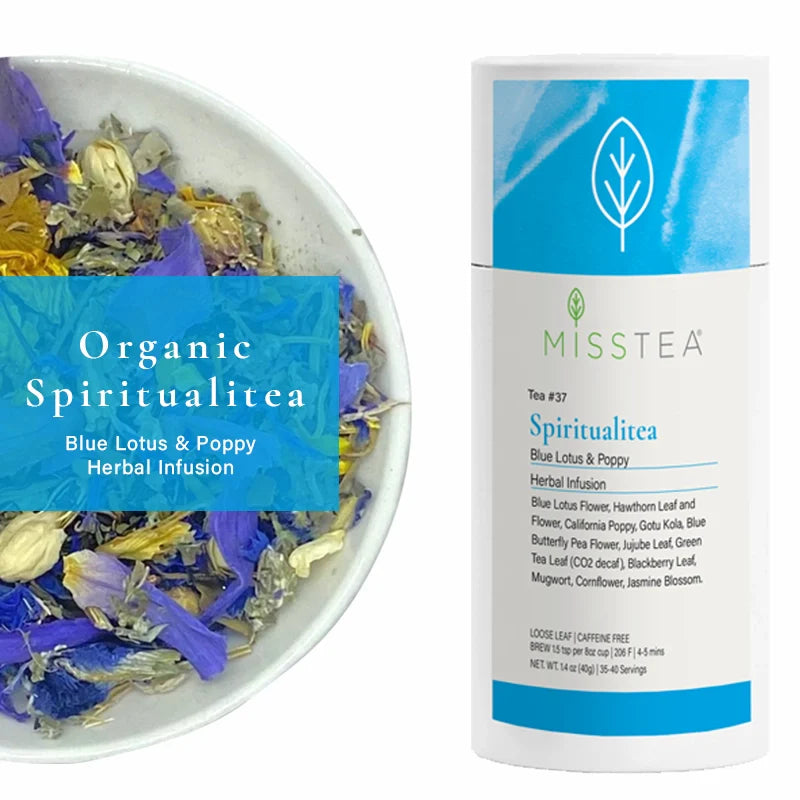 Organic SpiritualiTea - Blue lotus + Poppy