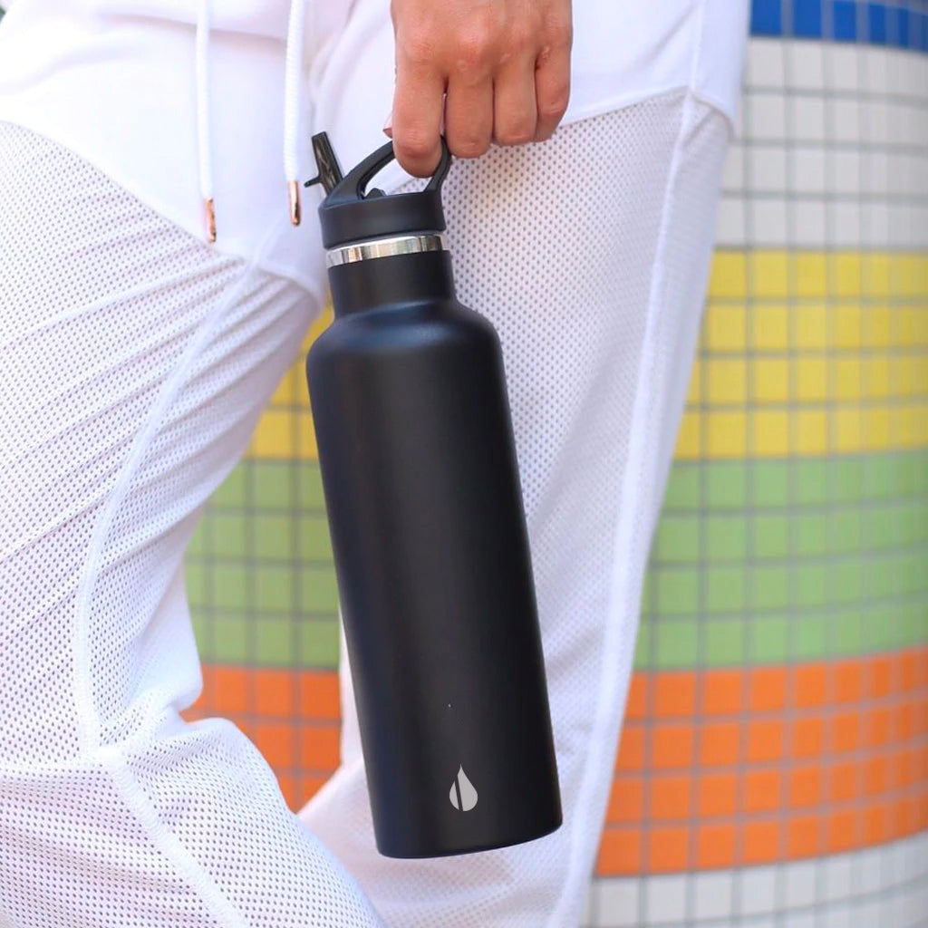 Classic 25oz Sport Water Bottle - Matte Black