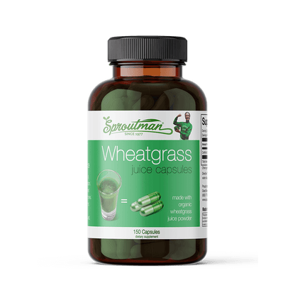 Sproutman's Wheatgrass Juice Capsules