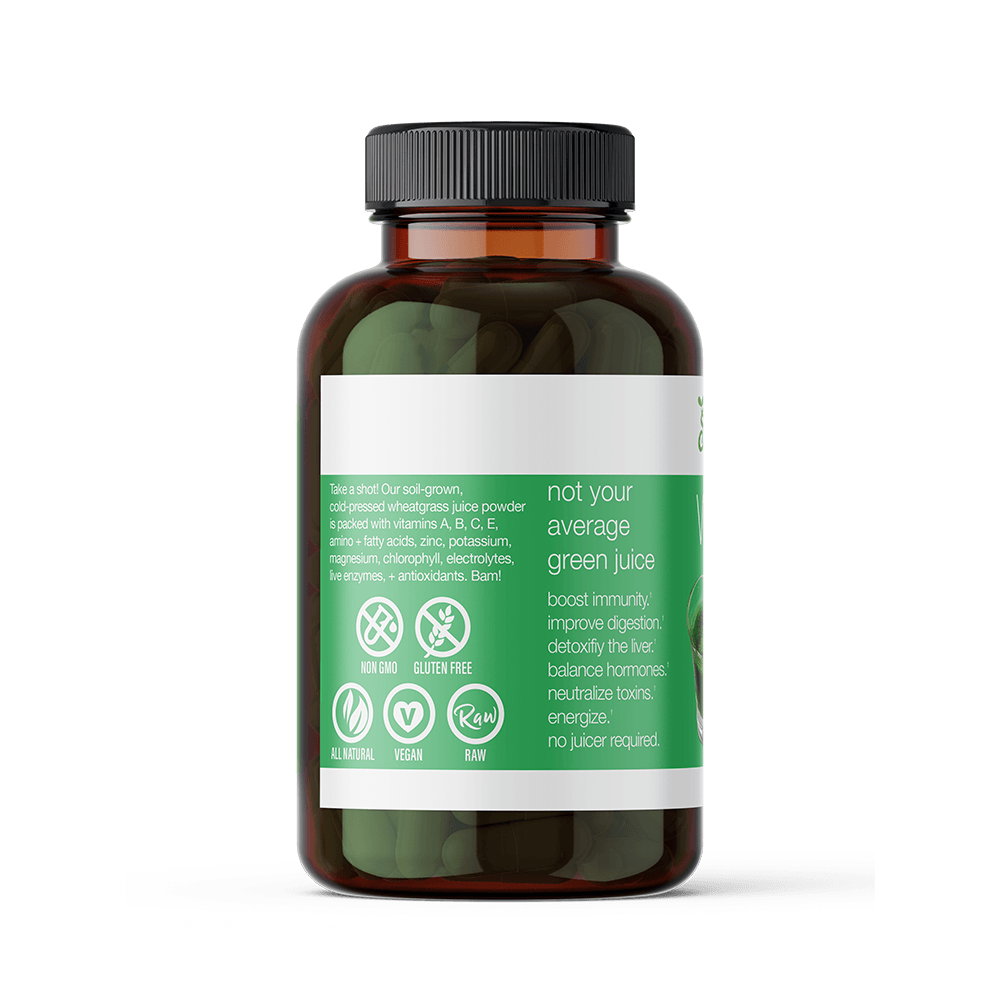 Sproutman's Wheatgrass Juice Capsules