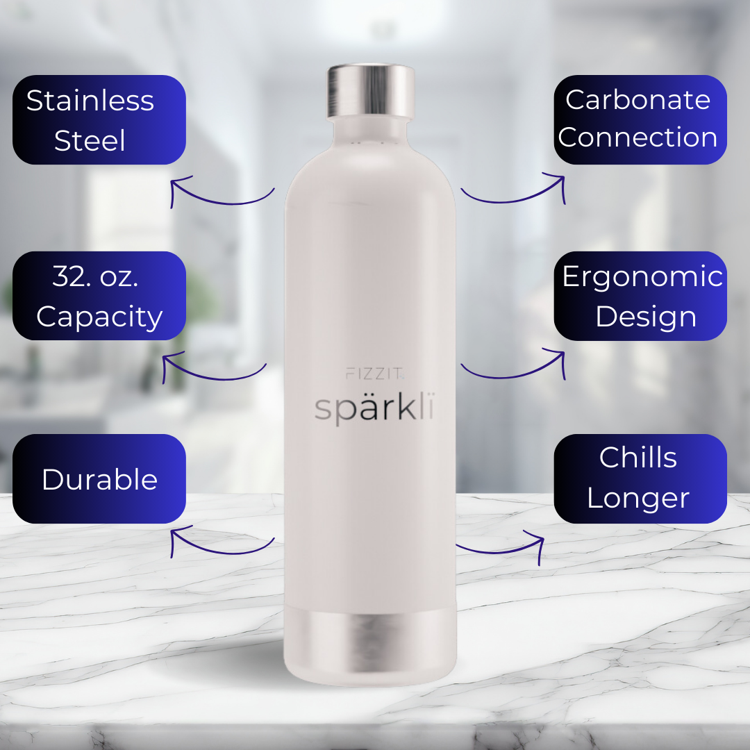 Stainless Steel Carbonation Bottle & Water Bottles