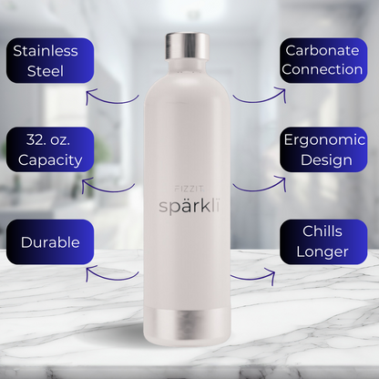 Stainless Steel Carbonation Bottle & Water Bottles