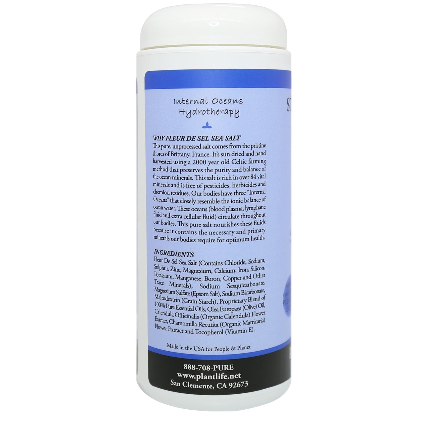 Stress Relief Bath Salt 16oz