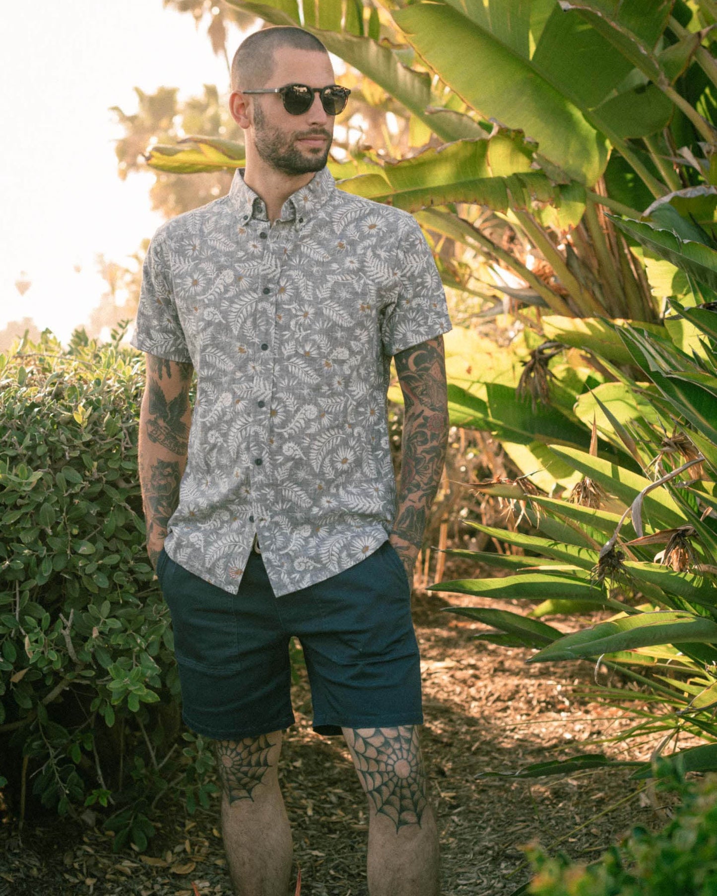 SoftHemp™ Chambray Short-Sleeve Button Down by United By Blue