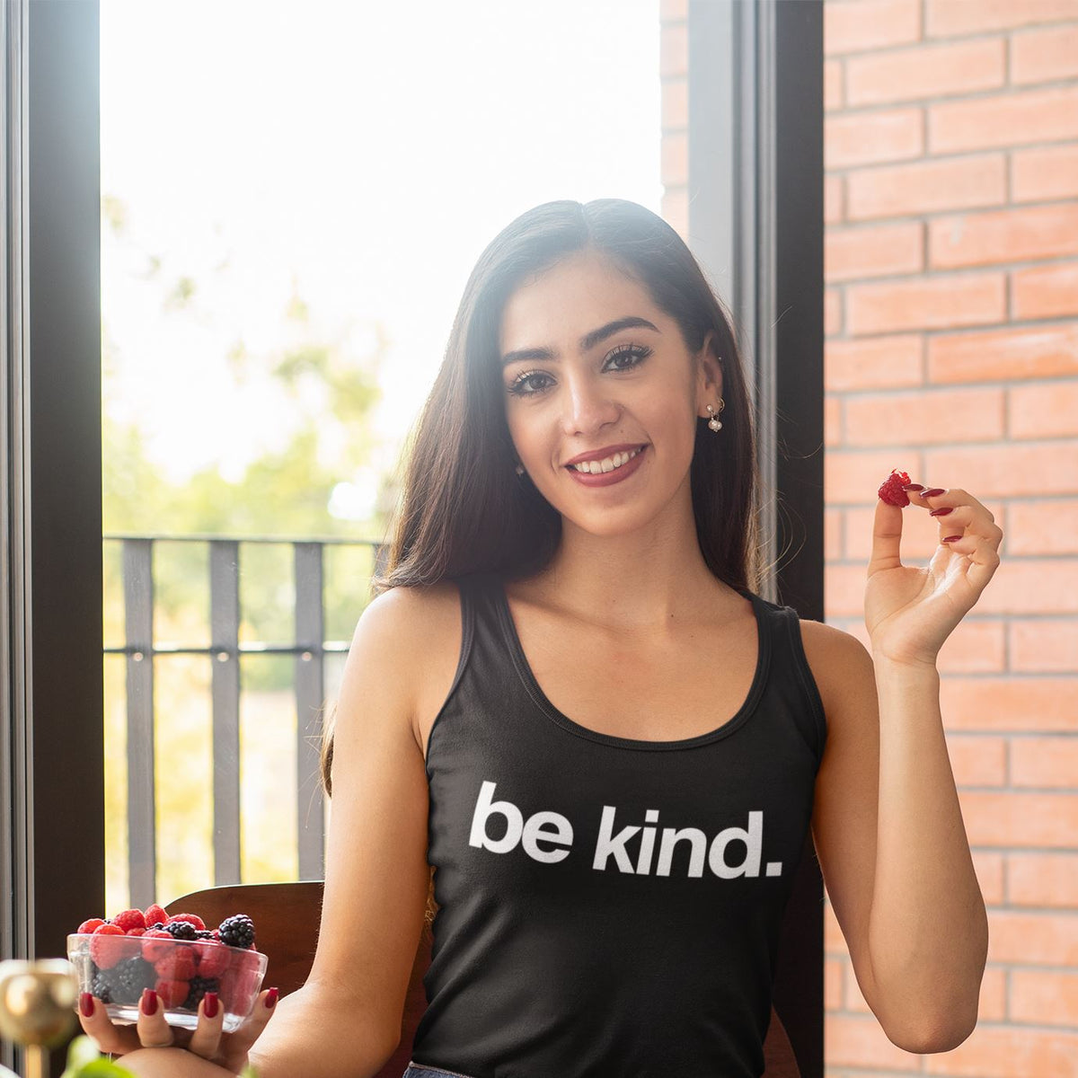 Be Kind | Women's Tank Top by The Happy Givers