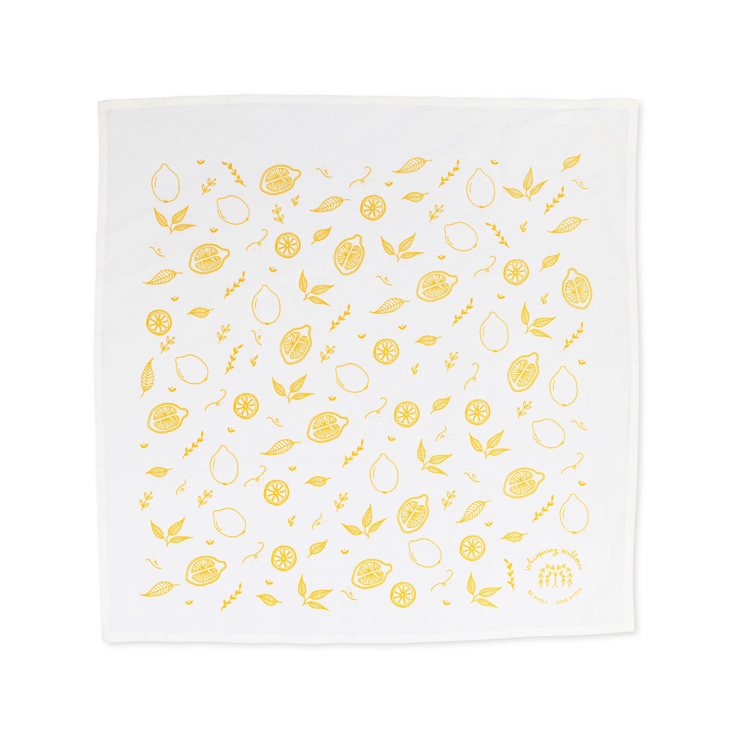 Citrus Flour Sack Tea Towel