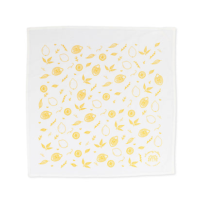 Citrus Flour Sack Tea Towel