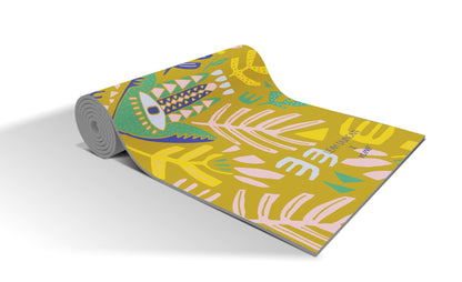 Ascend Yoga Mat Leah Duncan Hamsa Mat by Yune Yoga