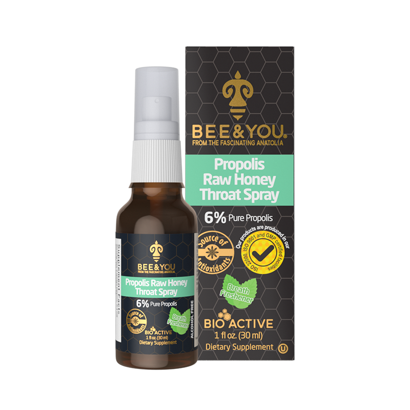 Propolis+Raw Honey Throat Spray