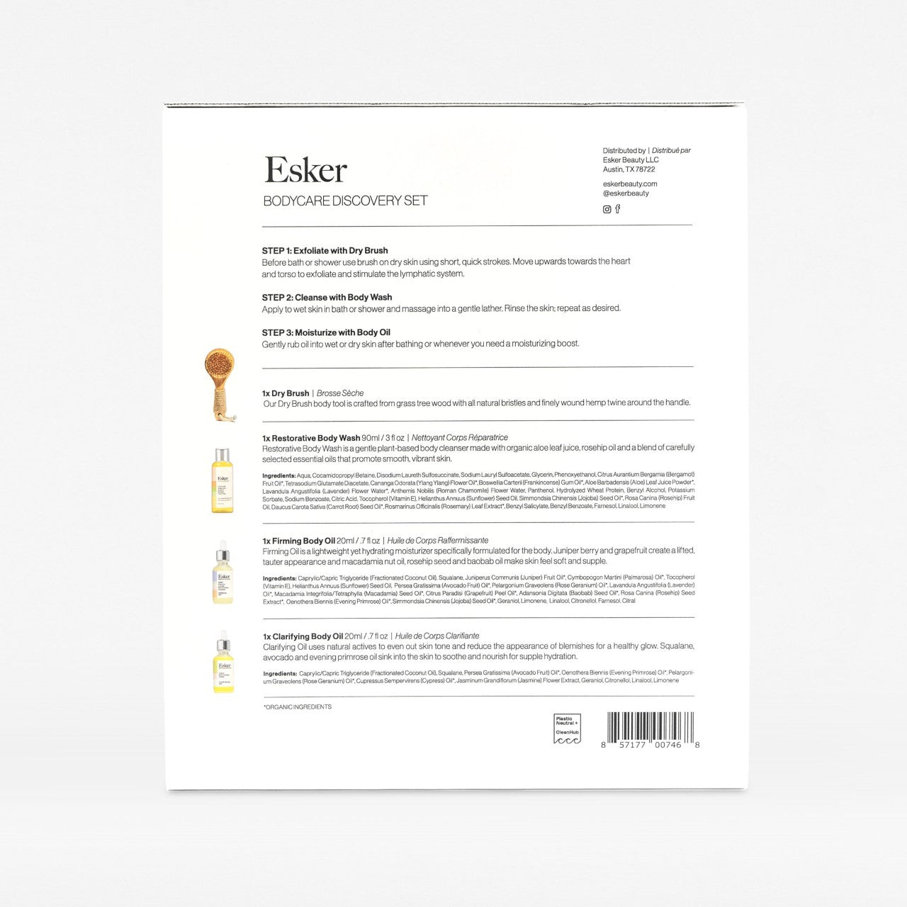 Bodycare Discovery Set by Esker