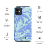 Tropical Island Blues Tough Case for iPhone®
