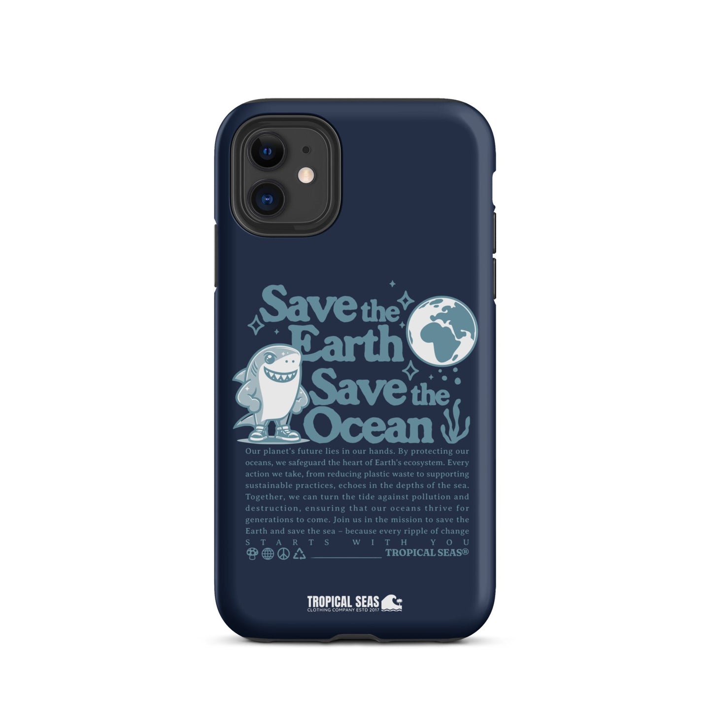 Save the Earth and Seas Tough Case for iPhone®