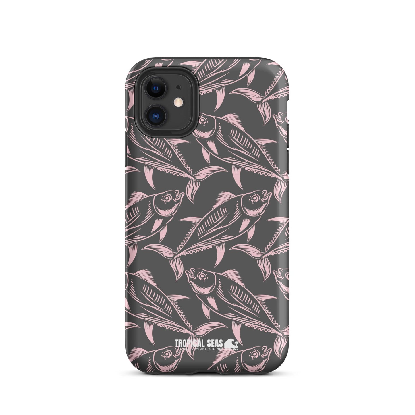 Nautical Pink Tuna Tough Case for iPhone®