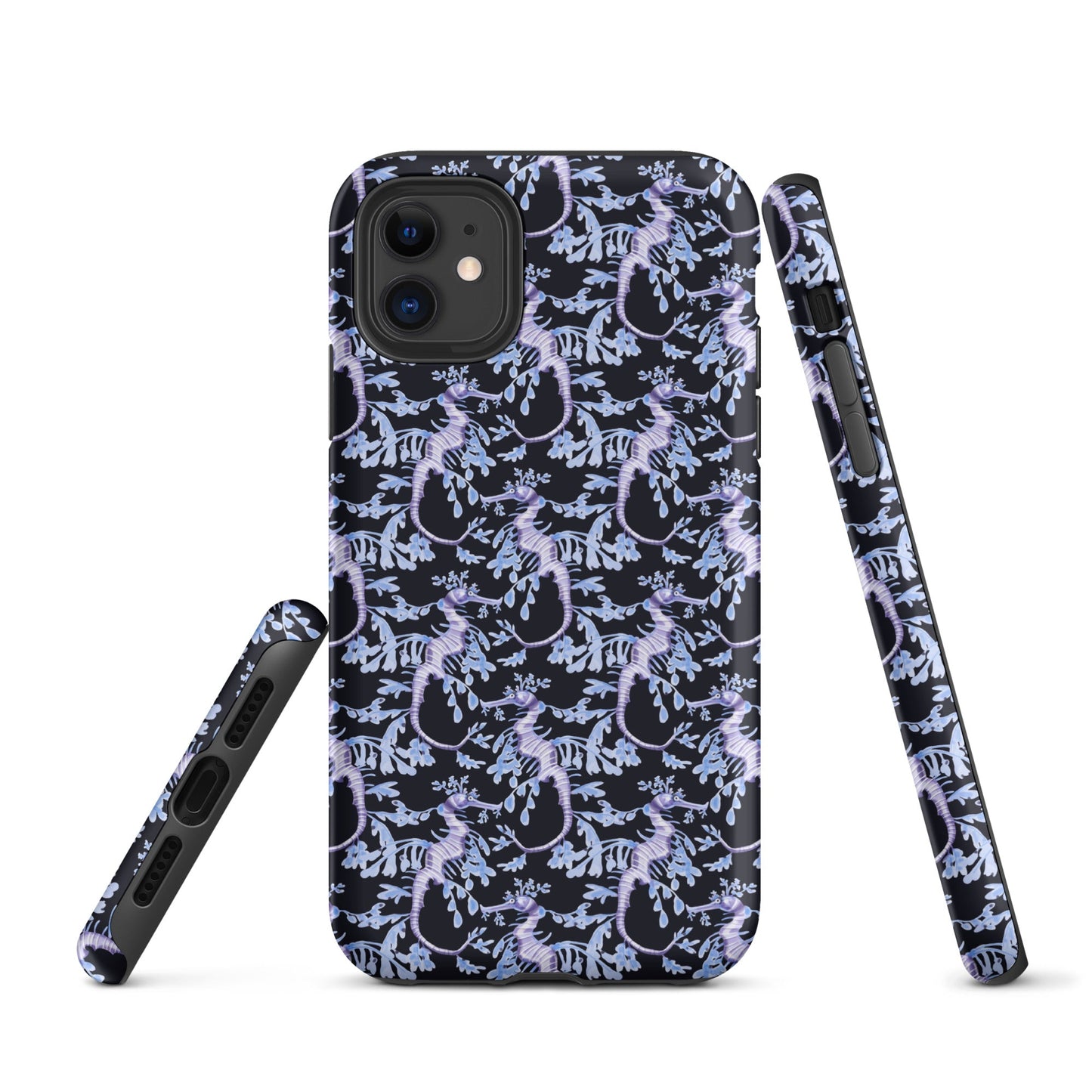 Purple Sea Dragons at Night Tough Case for iPhone®