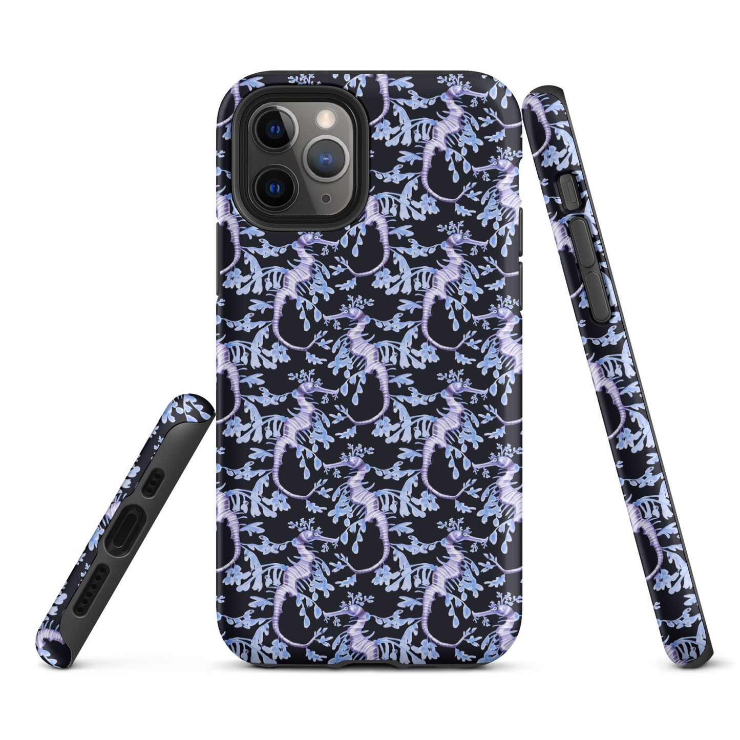 Purple Sea Dragons at Night Tough Case for iPhone®