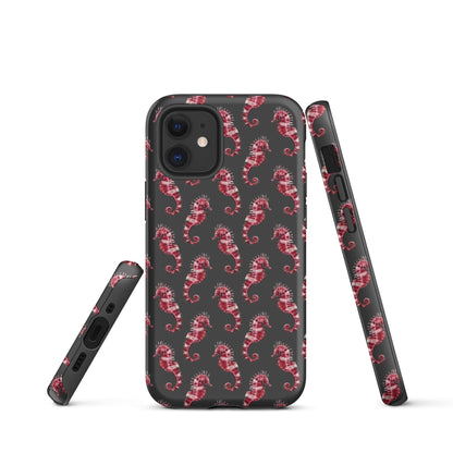 Candy Cane Sea Horse Tough Case for iPhone®