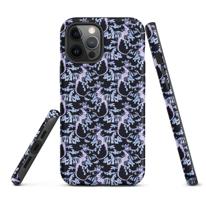 Purple Sea Dragons at Night Tough Case for iPhone®