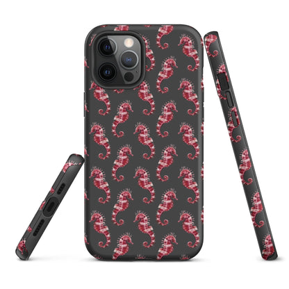 Candy Cane Sea Horse Tough Case for iPhone®