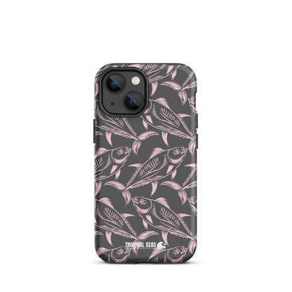 Nautical Pink Tuna Tough Case for iPhone®