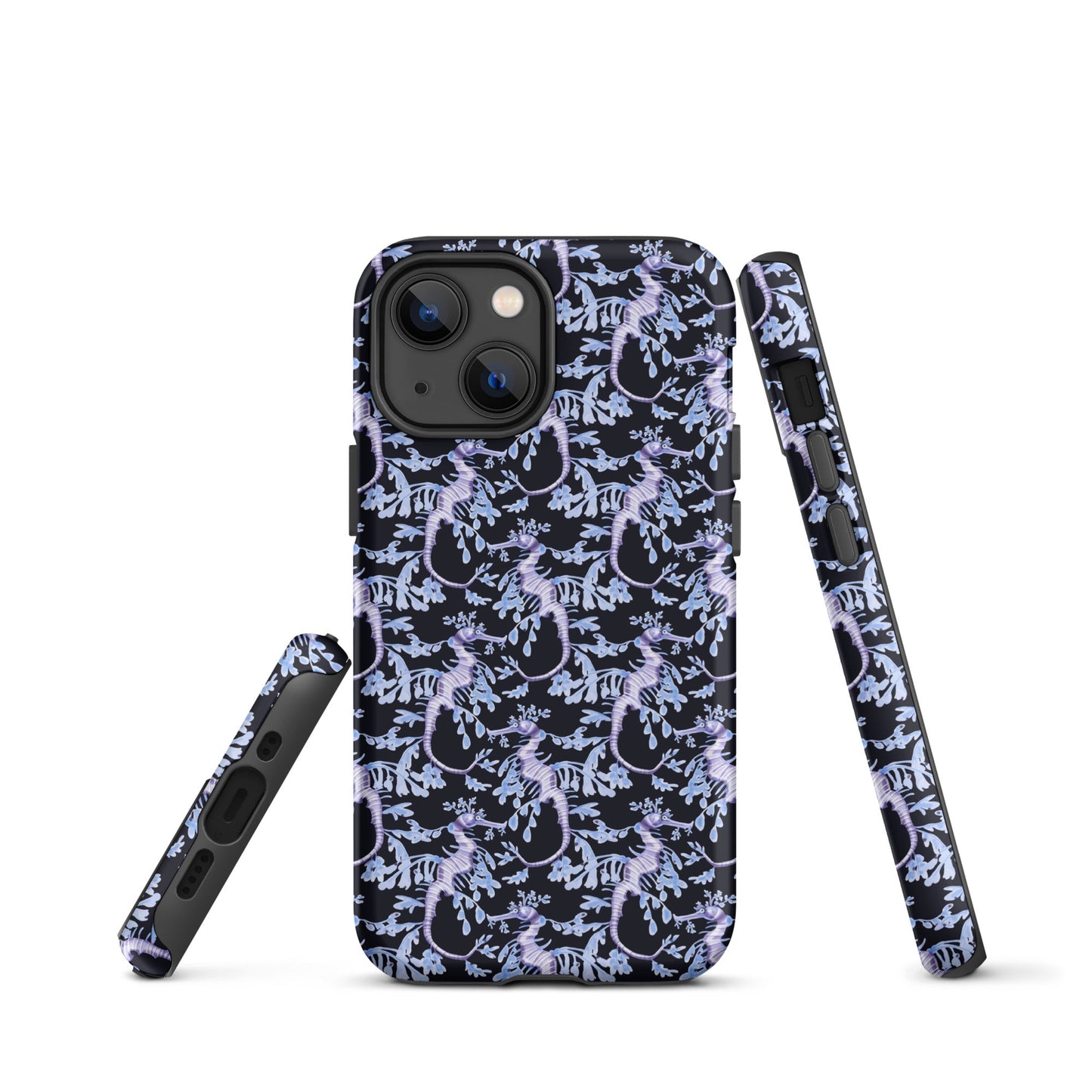 Purple Sea Dragons at Night Tough Case for iPhone®