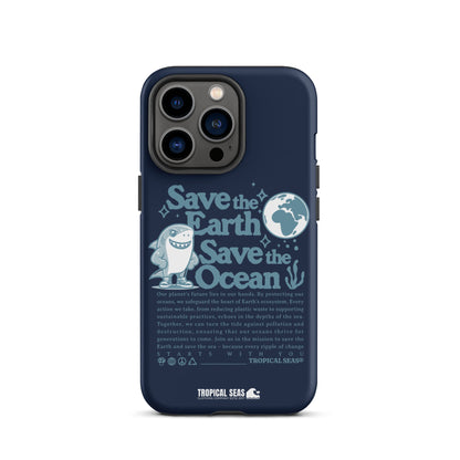 Save the Earth and Seas Tough Case for iPhone®