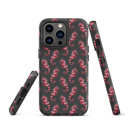 Candy Cane Sea Horse Tough Case for iPhone®