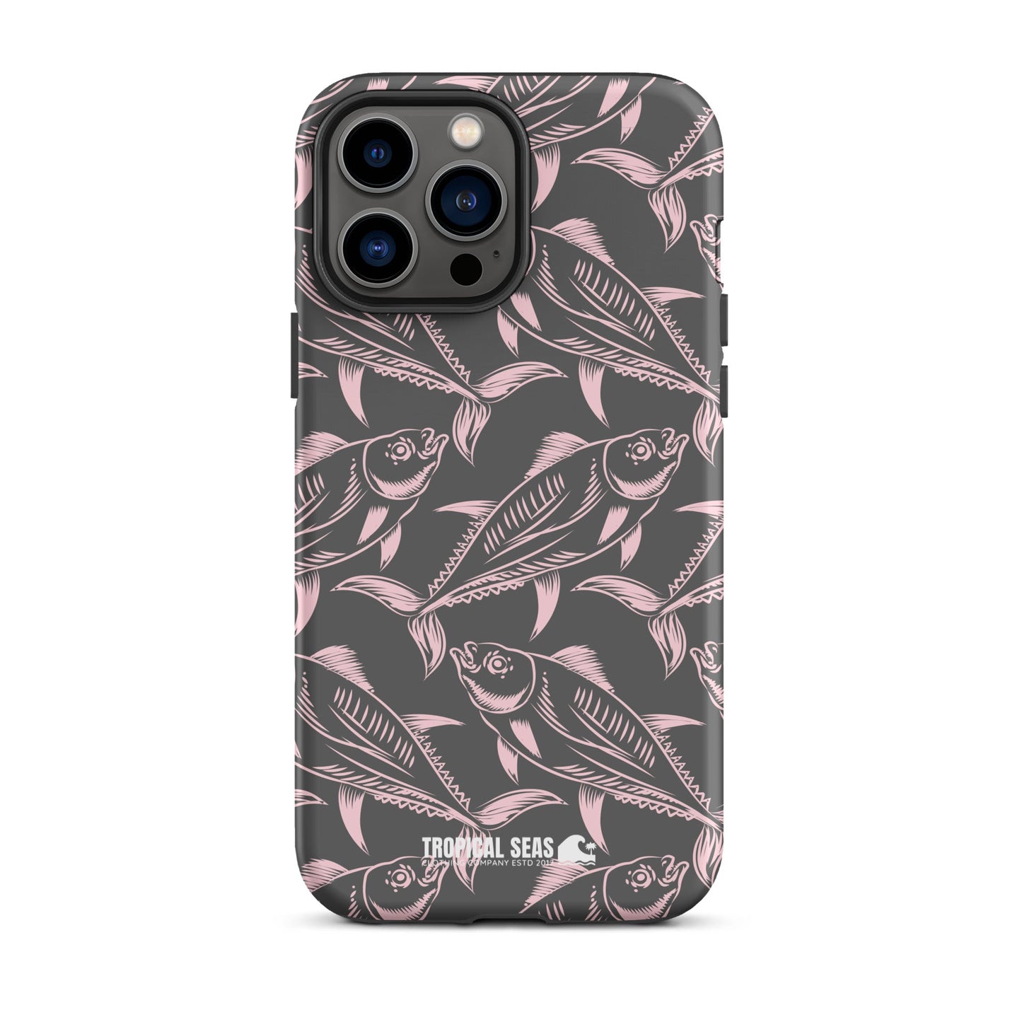 Nautical Pink Tuna Tough Case for iPhone®