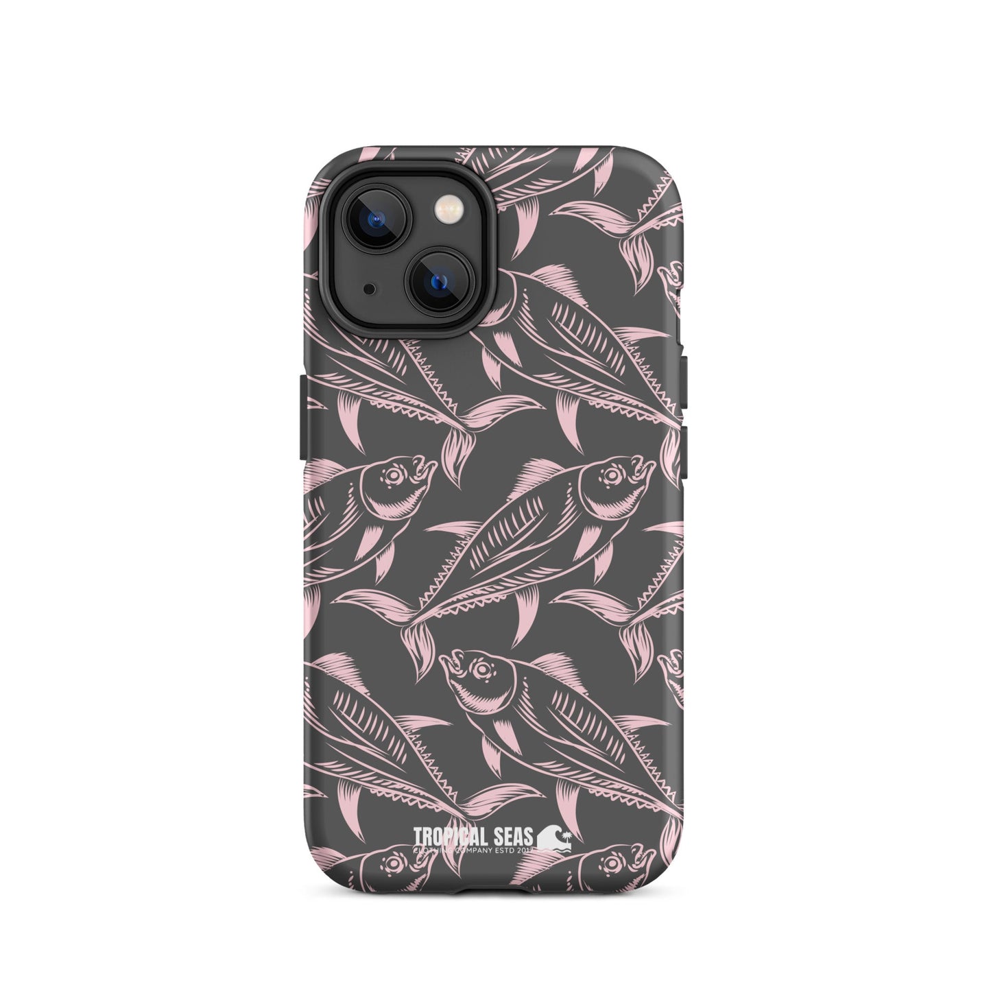 Nautical Pink Tuna Tough Case for iPhone®