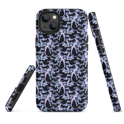 Purple Sea Dragons at Night Tough Case for iPhone®