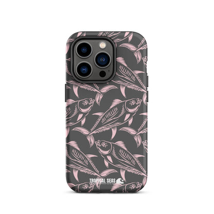 Nautical Pink Tuna Tough Case for iPhone®