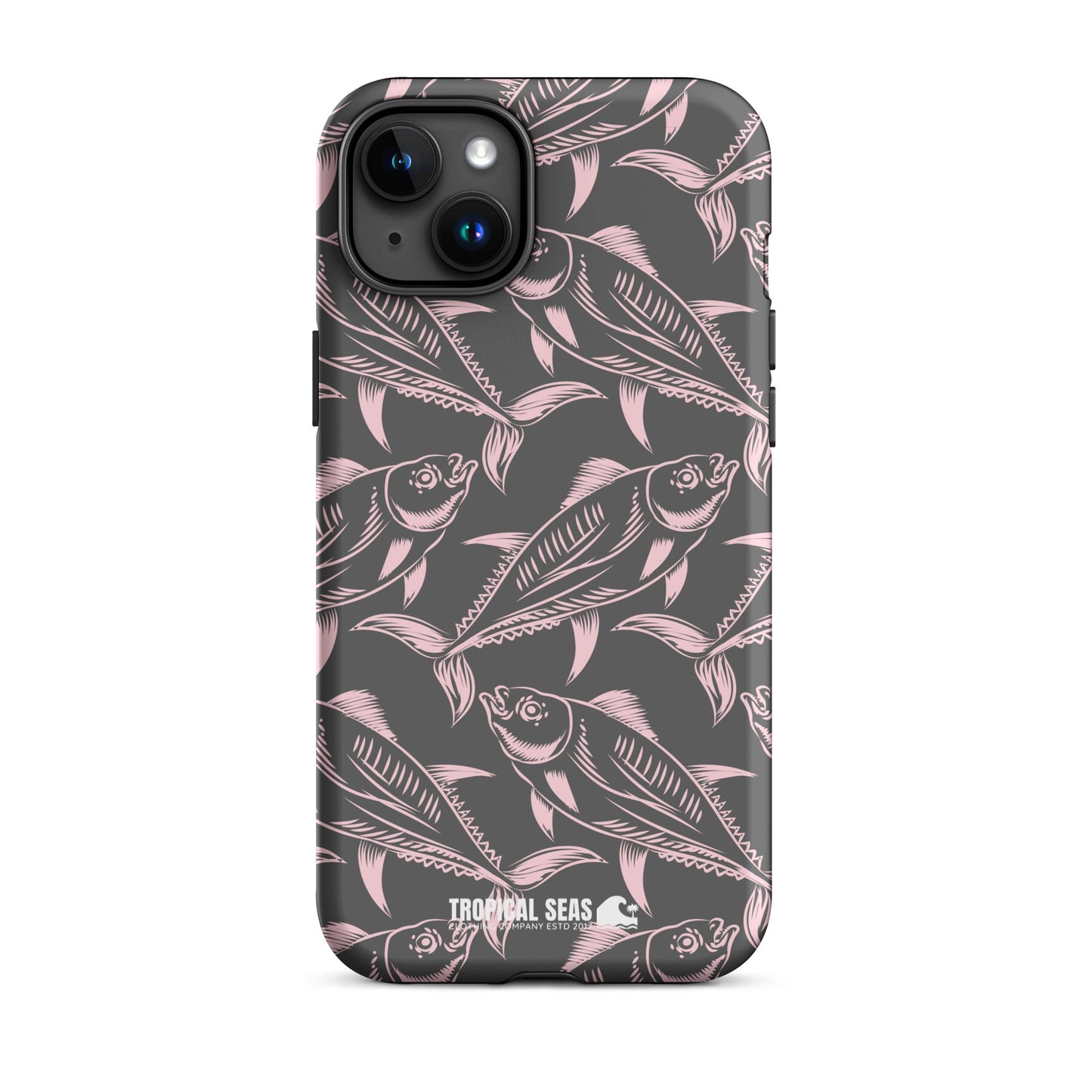 Nautical Pink Tuna Tough Case for iPhone®