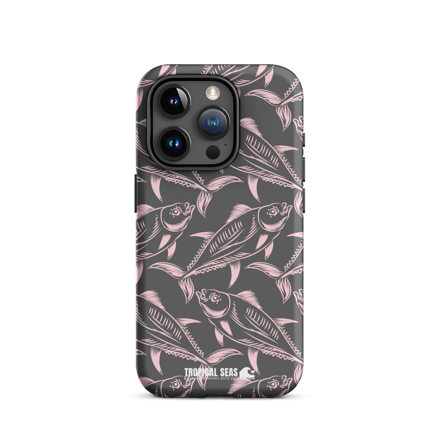 Nautical Pink Tuna Tough Case for iPhone®