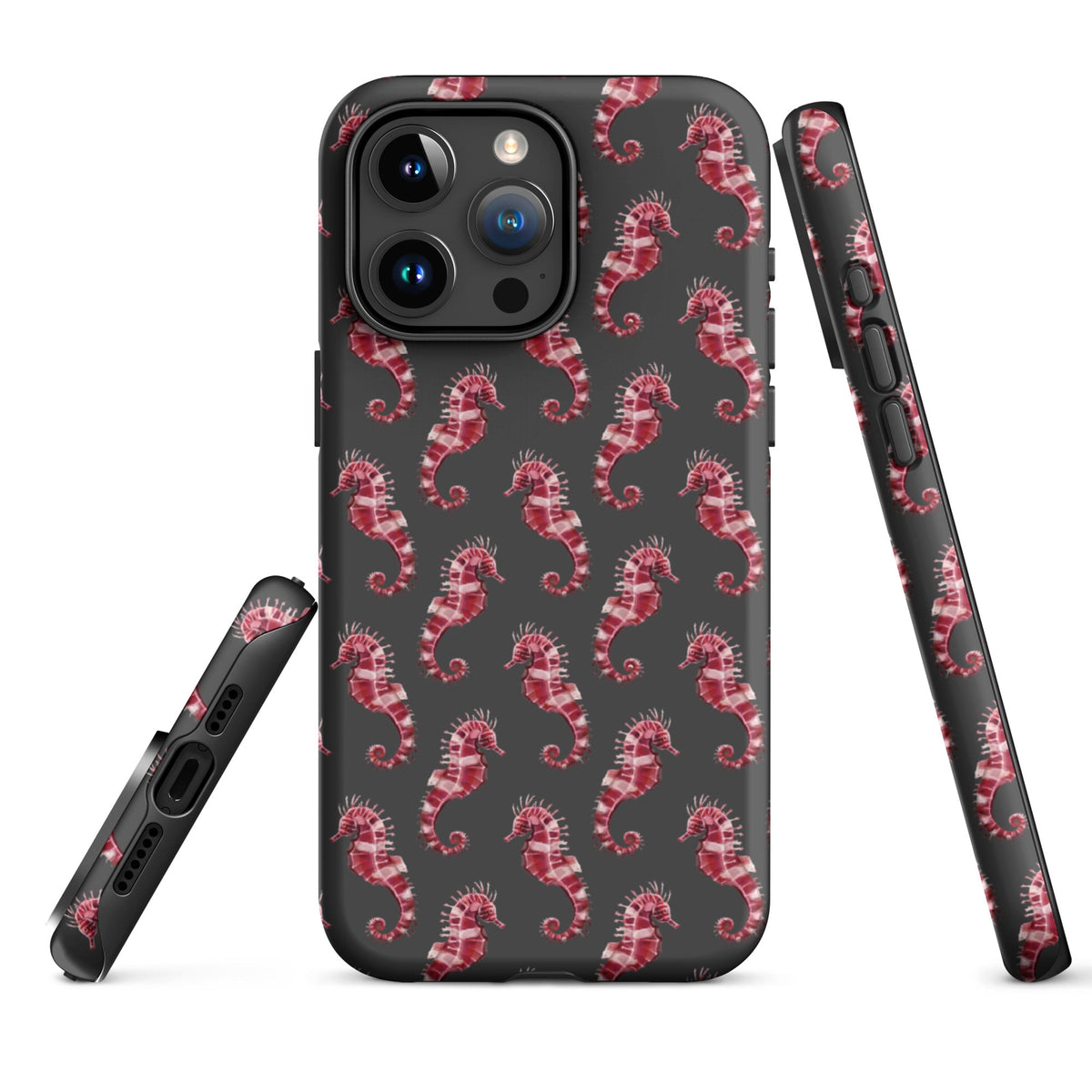 Candy Cane Sea Horse Tough Case for iPhone®