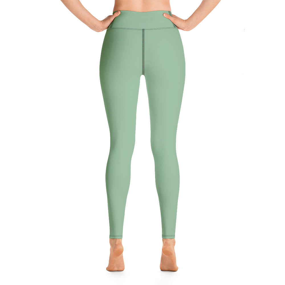 Women's Tropical Dark Sea's Yoga Leggings