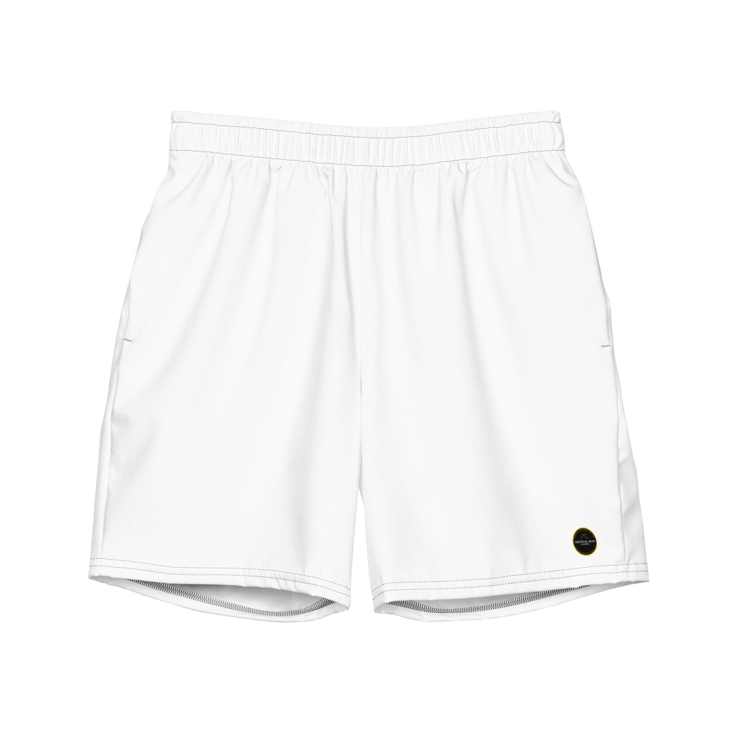 Men's White Eco Board Shorts