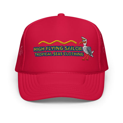 High Flying Sailor Foam trucker hat