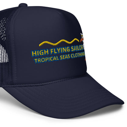 High Flying Sailor Foam trucker hat