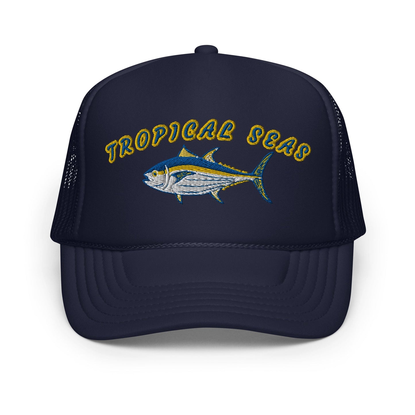 Tropical Seas Tuna Foam trucker hat