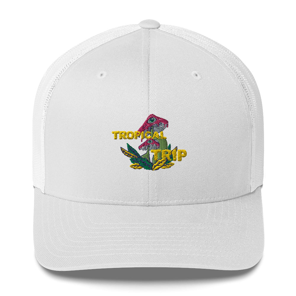 Tropical Trip Trucker Hat