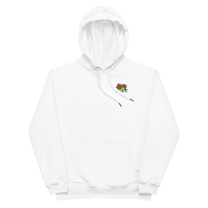 Tropical flowers hoodie