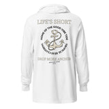 Unisex Drop More Anchor Hooded Long-Sleeve Tee