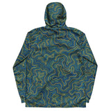 Men’s Tropical Electric Coral Windbreaker