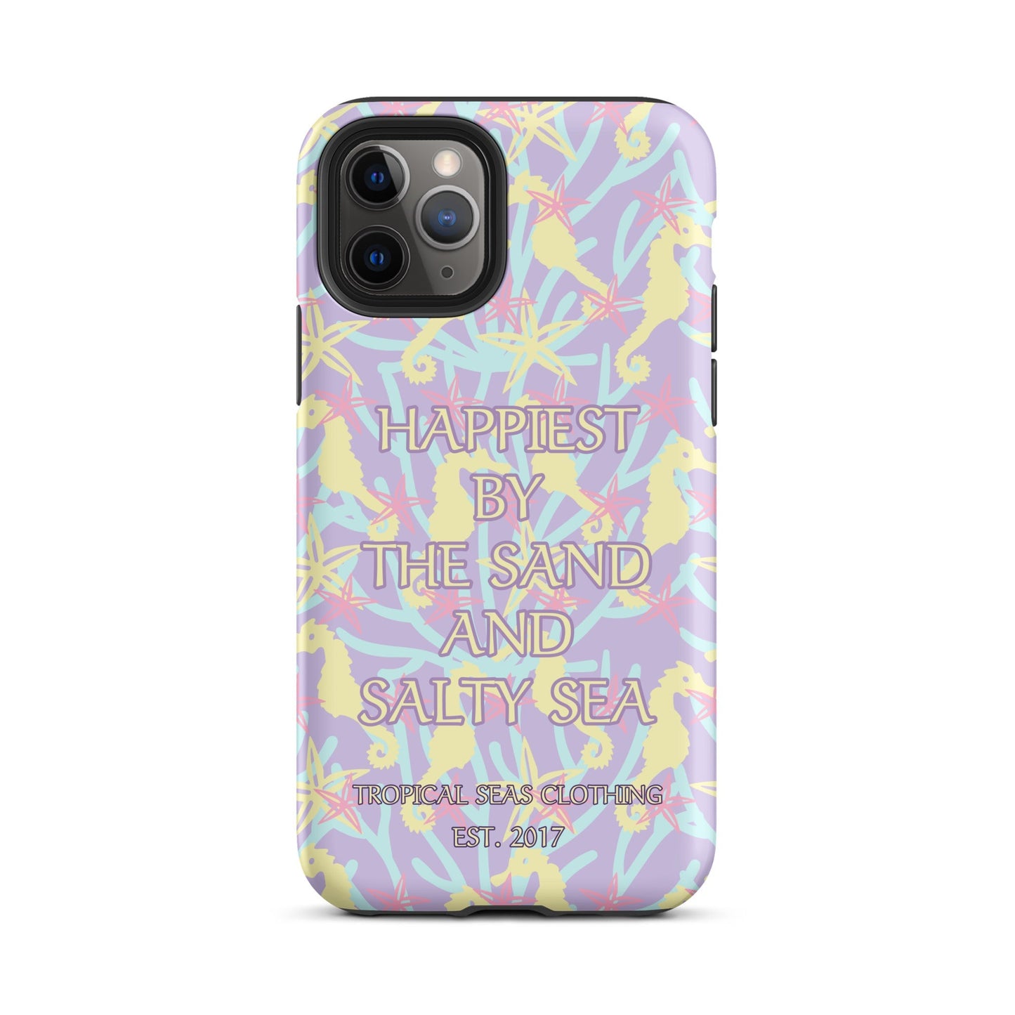 Happiest By the Sand and Salty Sea Tough Case for iPhone®