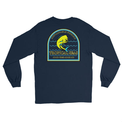 Men's Sustainable Fishing Mahi Mahi Long Sleeve Shirt