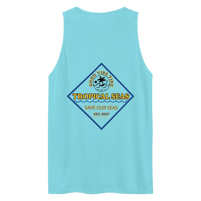 Men's Premium Save the Seas Tank Top