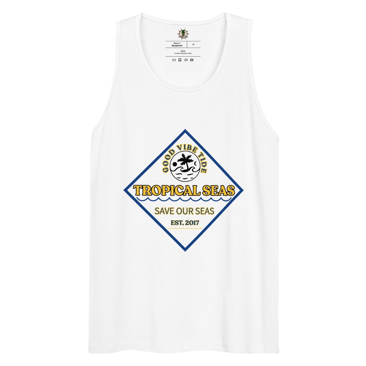 Men's Premium Save the Seas Tank Top