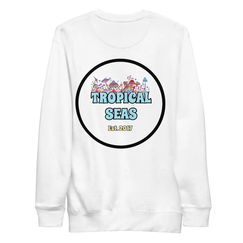 Trippy Tropical Fleece Pullover