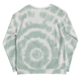 Green Tie-Dye Vibe Tropical Sweatshirt