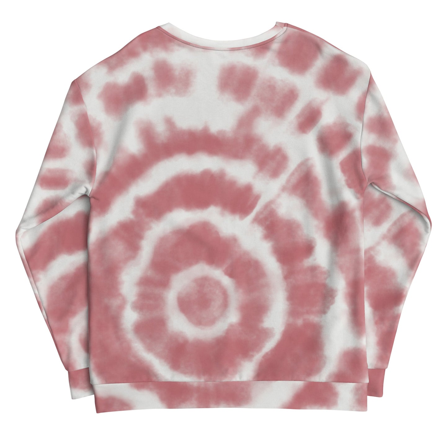 Red Tie-Dye Vibe Tropical Sweatshirt