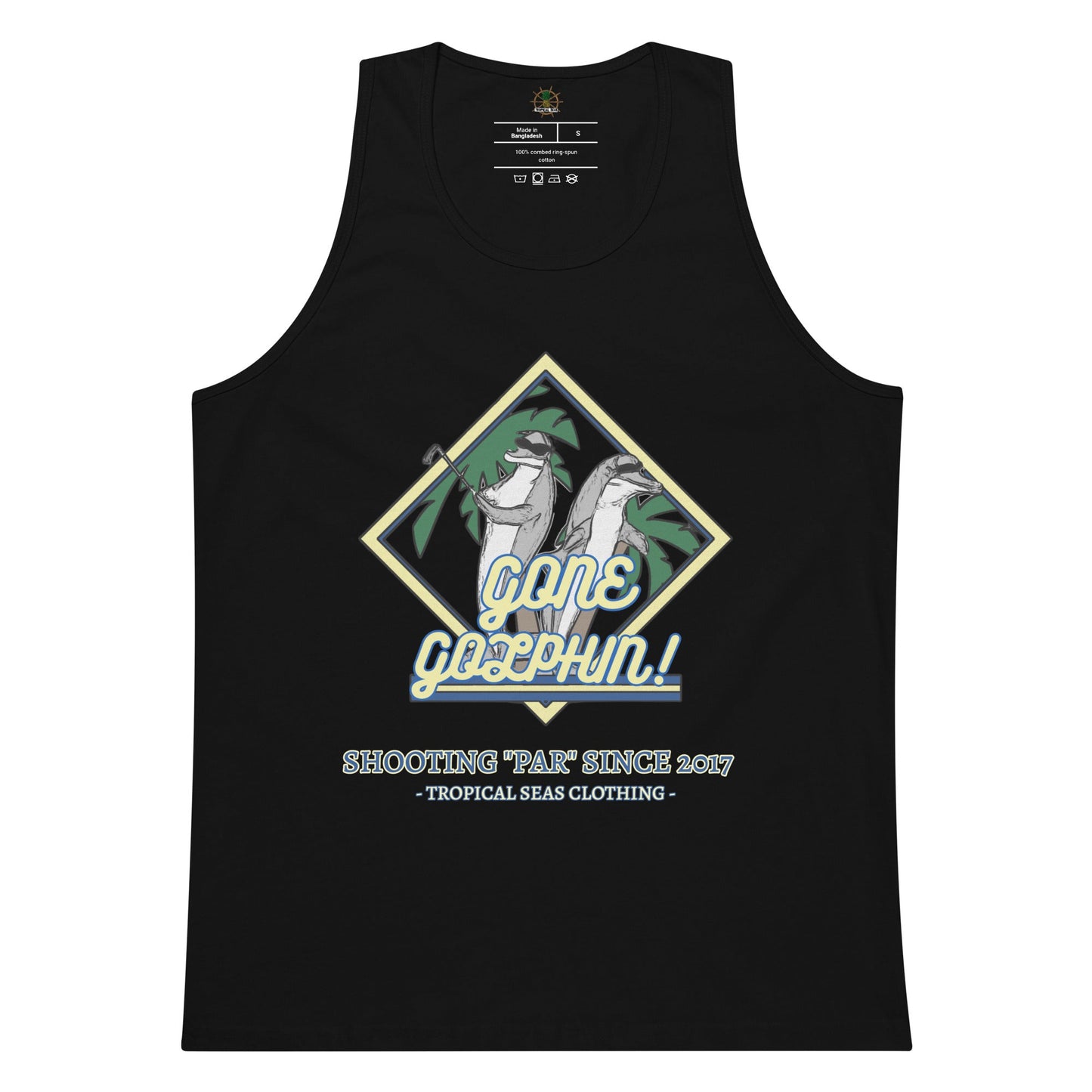 Men’s Premium Gone Golphin Tank Top